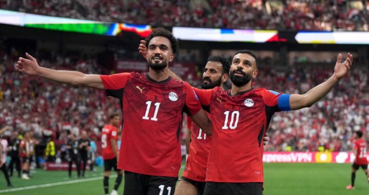 Partidos de fútbol entre Egipto y Australia en el Mundial 2026 con Salah en acción