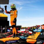 Norris celebra su primer triunfo del año en Hungría